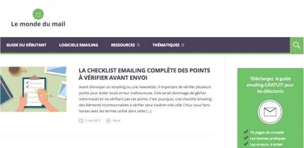 Le monde du mail