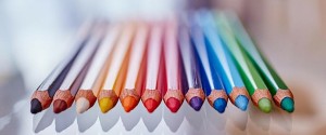 crayons multicolors