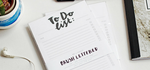 To do list desk