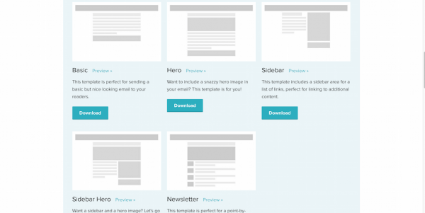 ZURB emailing html