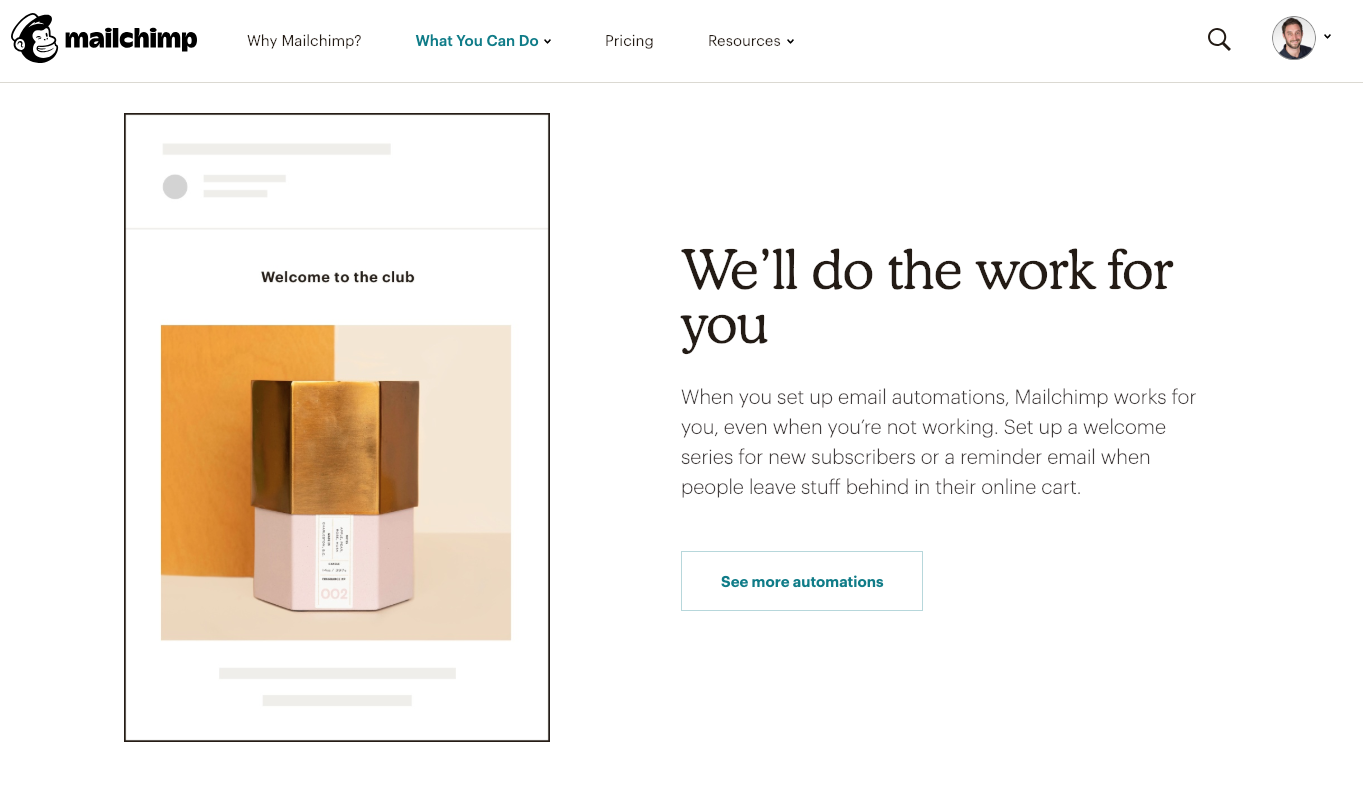 MailChimp Emailing