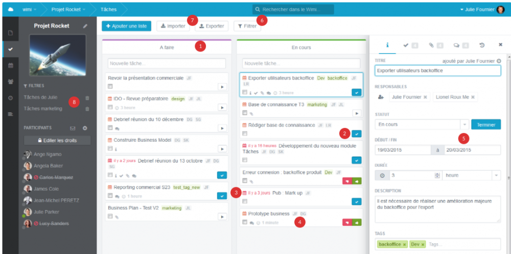 Les 14 meilleurs logiciels de gestion de projet gratuits en 2026 | PME WEB