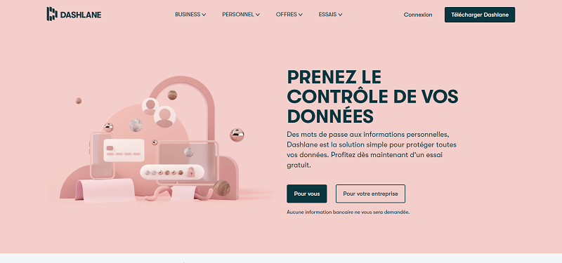 dashlane : gestionnaire de mot de passe