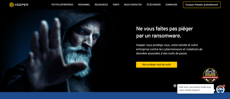 keepersecurity : gestionnaire de mot de passe