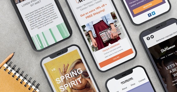 sarbacane :templates gratuits responsive de newsletters