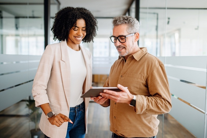 salarié tablette formulaire mobile en ligne entreprise