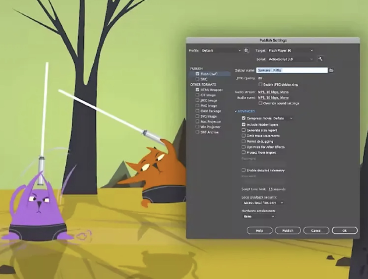 Adobe Animate vit ses derniers instants - Source : Adobe