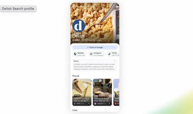 search profiles